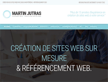 Tablet Screenshot of martinjutras.com